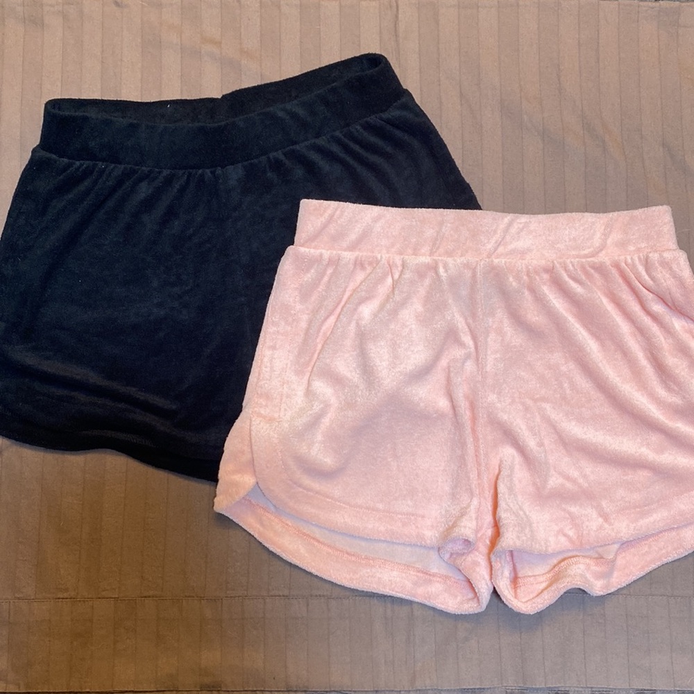 Mono B French terry shorts (2)